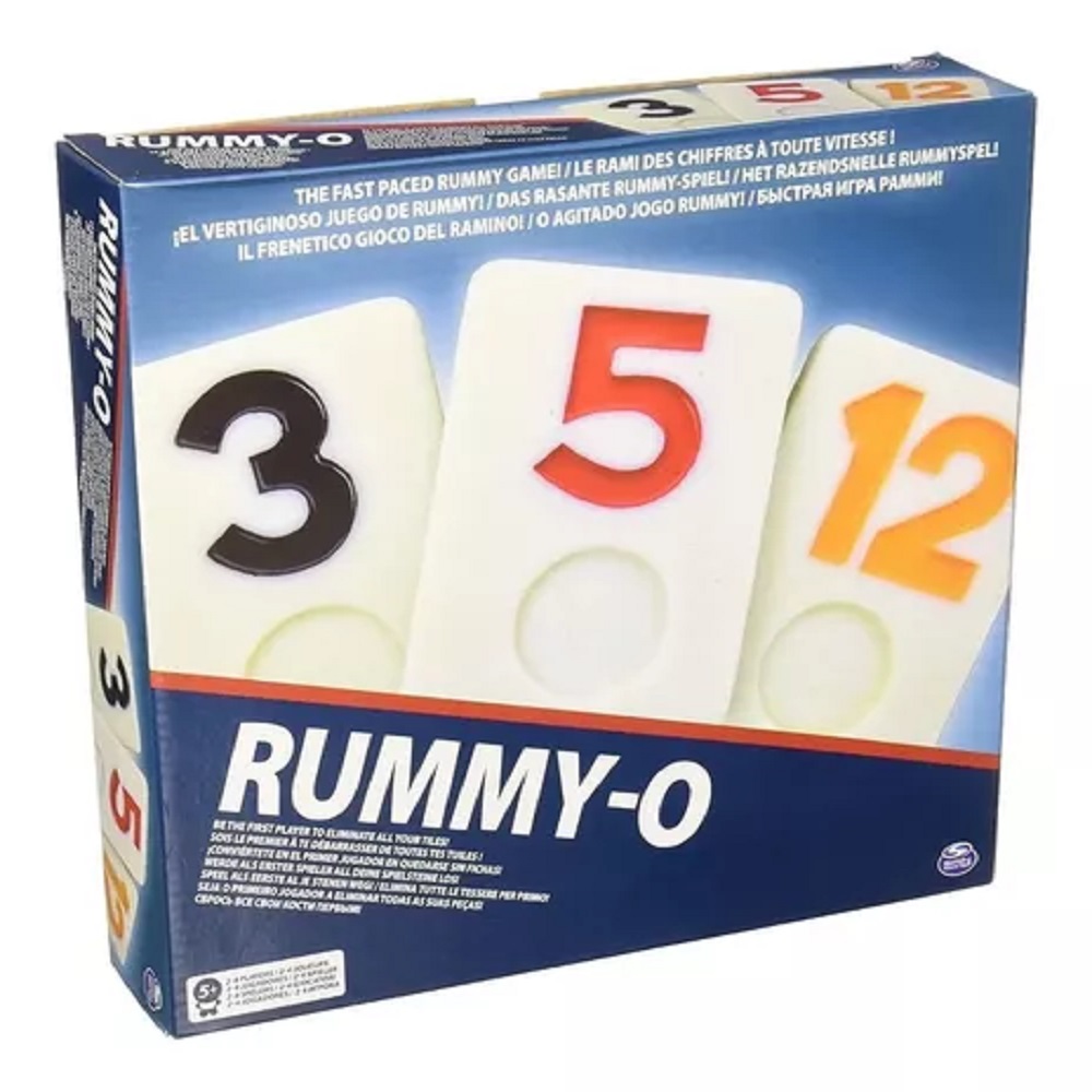 RUMMY-O ¡Conviértete en el primer jugador en quedarse sin fichas 