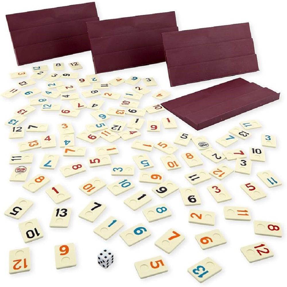 RUMMY-O ¡Conviértete en el primer jugador en quedarse sin fichas 