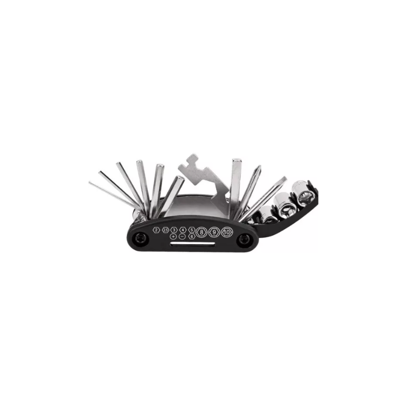 Kit De Herramientas Para Bicicletas Reparación 16 En 1.