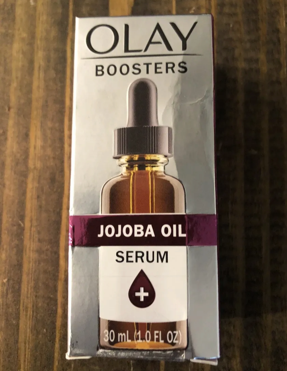 Suero de cuidado facial e hidratacion total, con aceite de jojoba, Olay Boosters