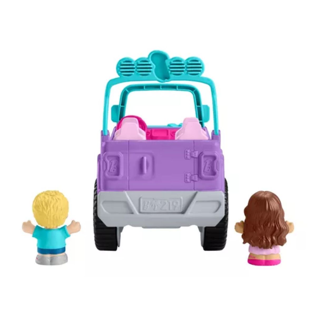 Fisher-price Lp Set De Juego Tu Primer Jeep De Barbie morado