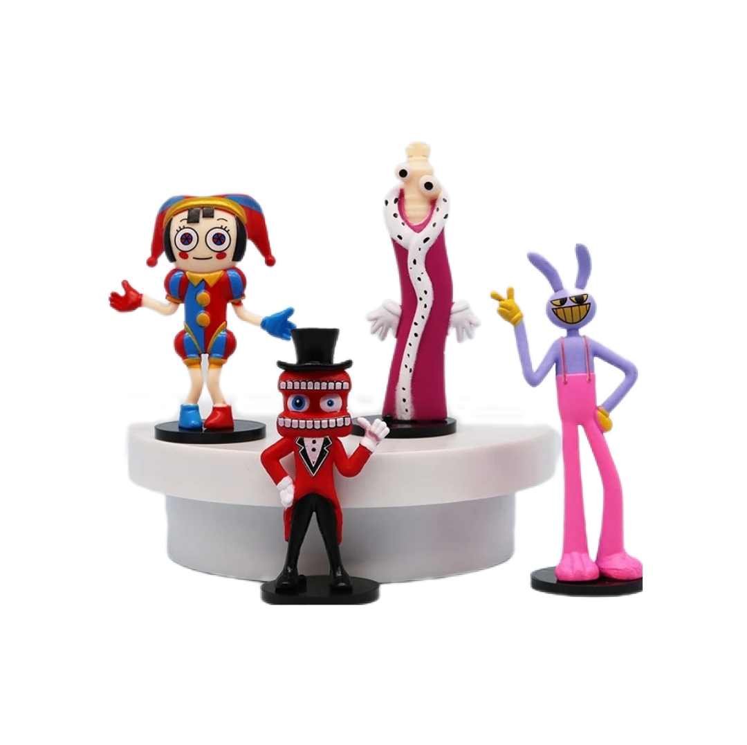 Figuras de Colección Circo Digital Pomni Jax Ragatha Zooble Gangle Caine
