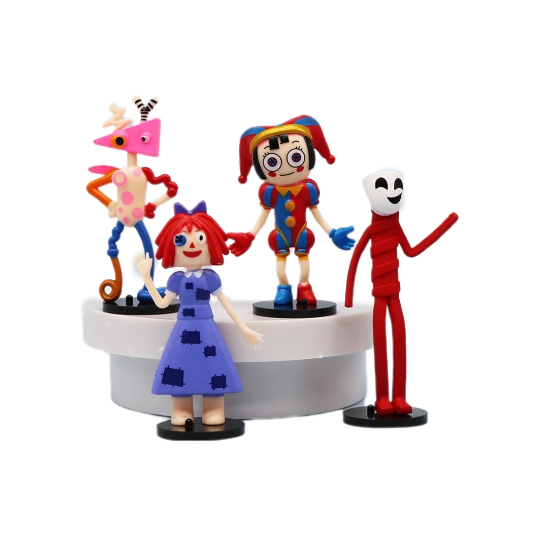 Figuras de Colección Circo Digital Pomni Jax Ragatha Zooble Gangle Caine