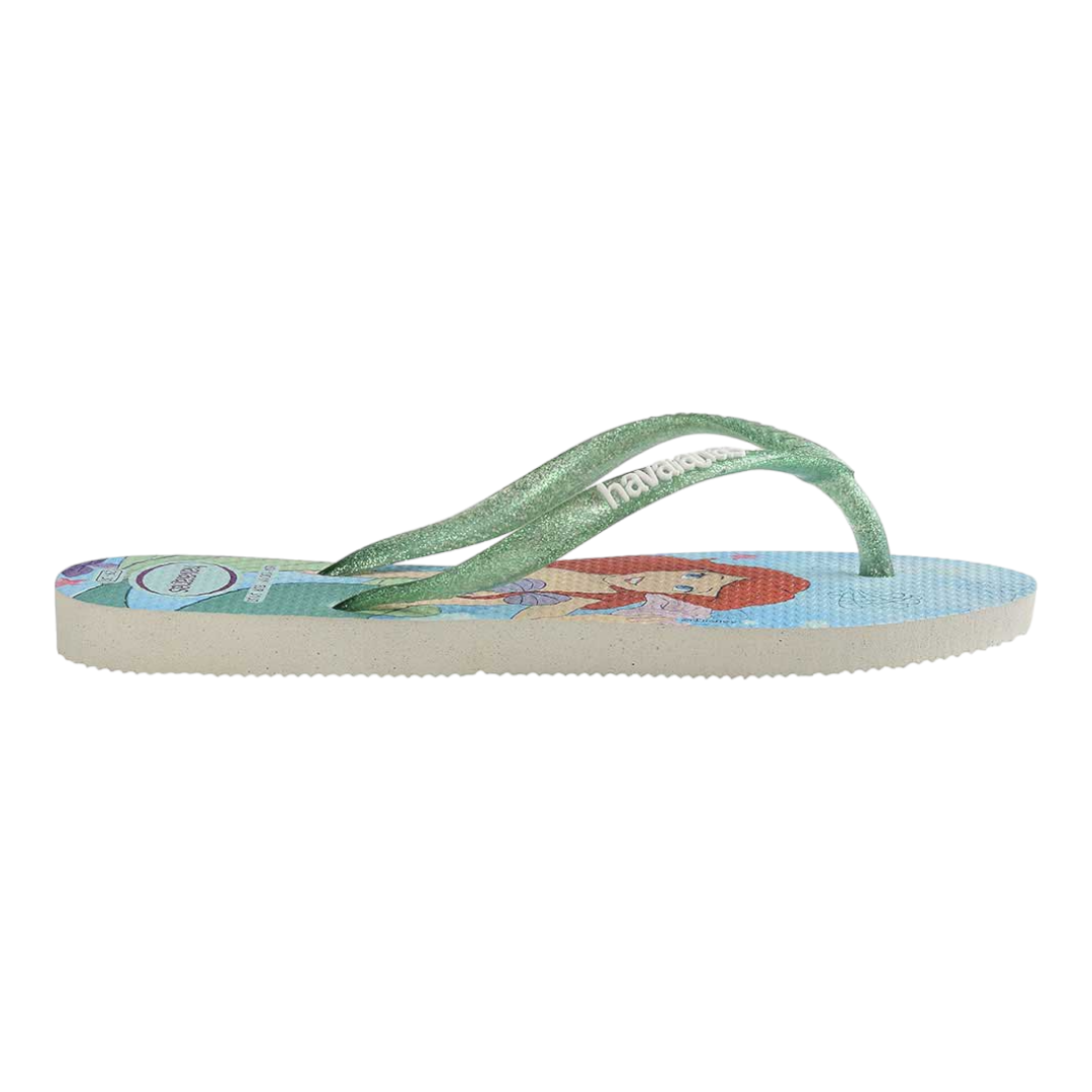 SANDALIAS PLANAS HAVAIANAS PARA NIÑASDE PRINCESAS