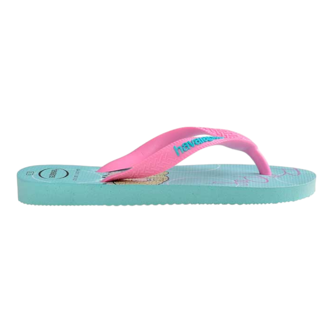 SANDALIAS PLANAS HAVAIANAS PARA NIÑASDE PRINCESAS