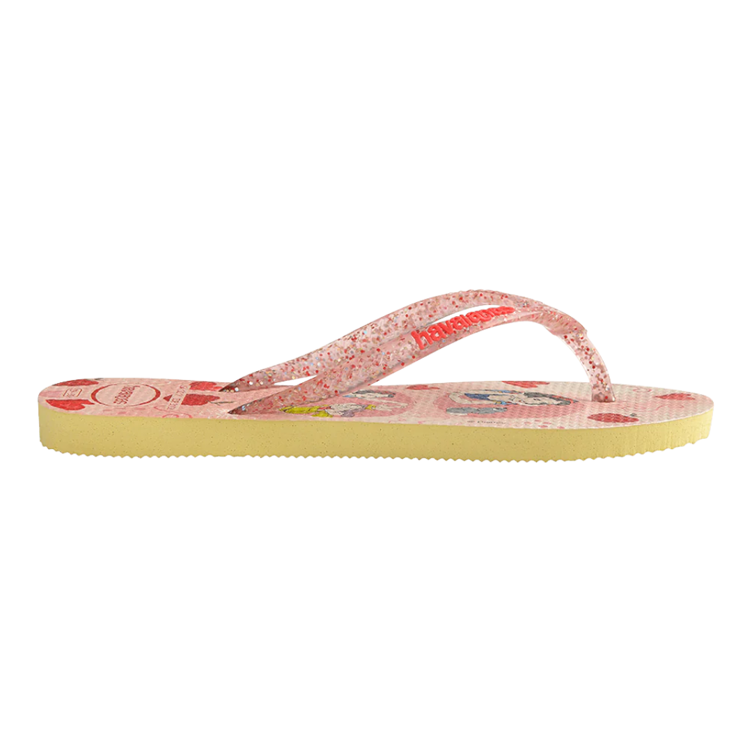 SANDALIAS PLANAS HAVAIANAS PARA NIÑASDE PRINCESAS