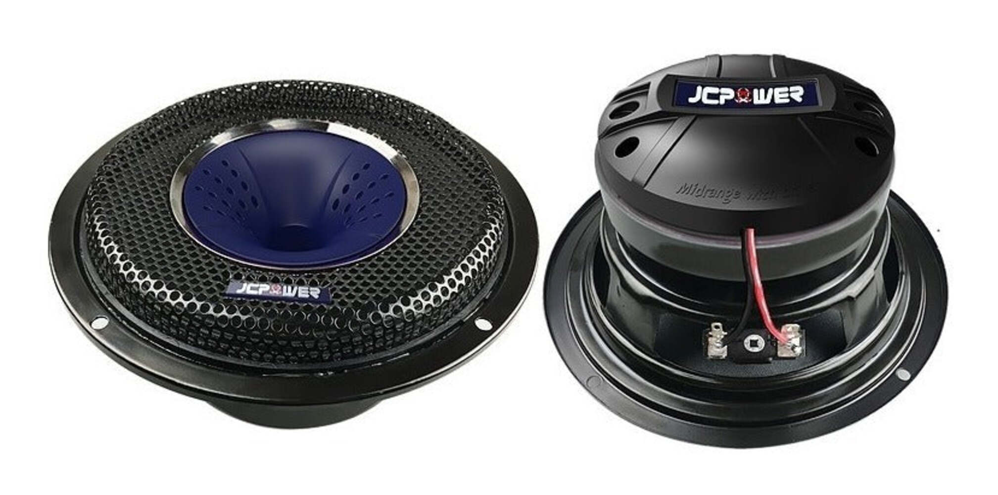 Medio Rango JC POWER P65MD 6.5 Pulg 2 Vías 150W RMS