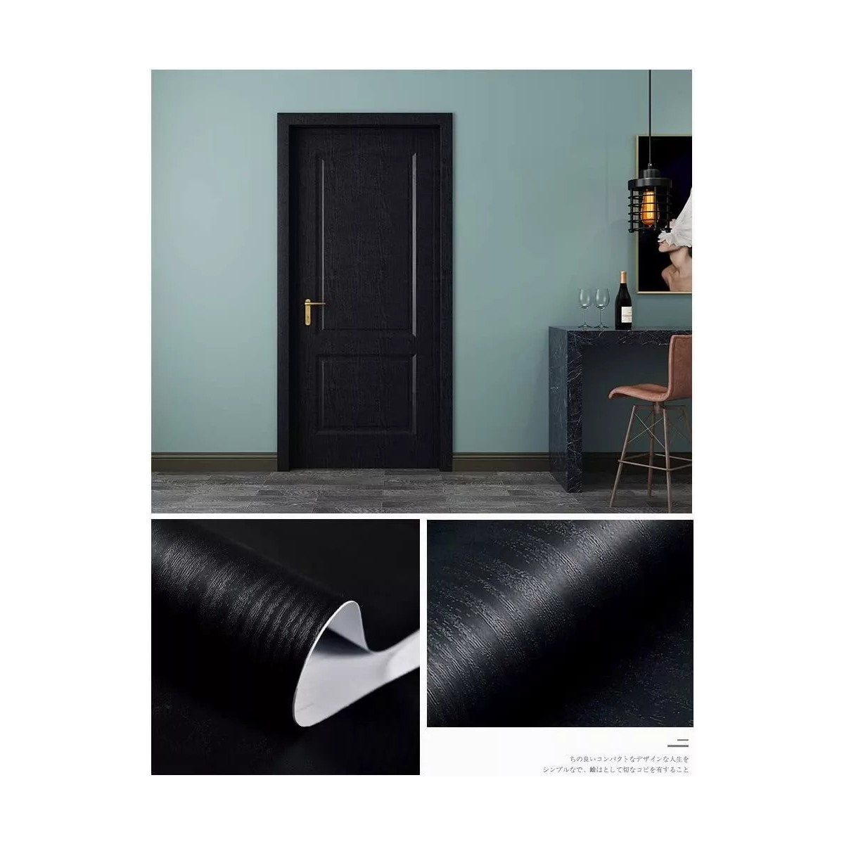 Papel Pintado Admisible Veteado De Vintage Madera 10mx45cm