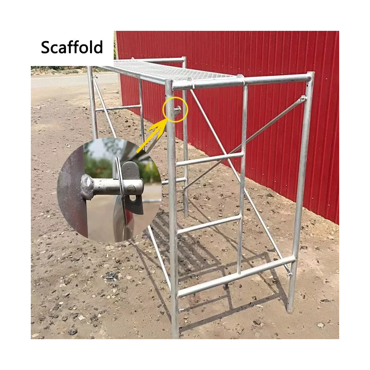 Caja Con 50 Seguros 1/2 Para Andamio