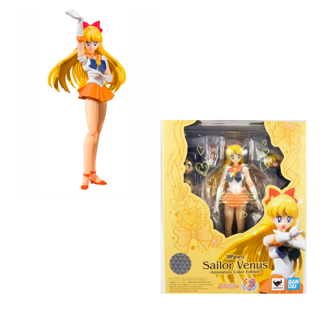 Tamashii Nations S.H.Figuarts - Sailor Venus -Animation Color Edition- Sailor Moon