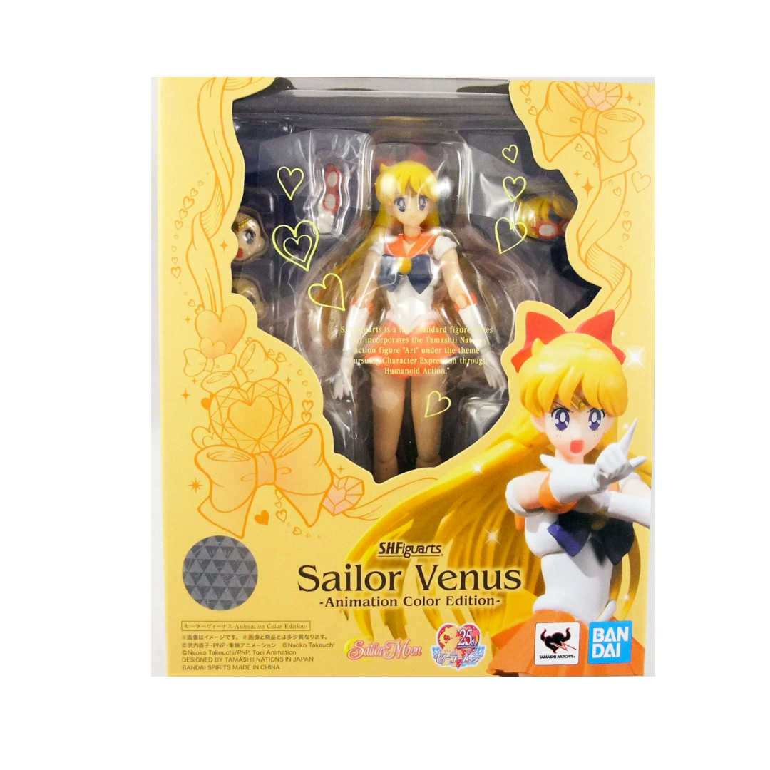 Tamashii Nations S.H.Figuarts - Sailor Venus -Animation Color Edition- Sailor Moon