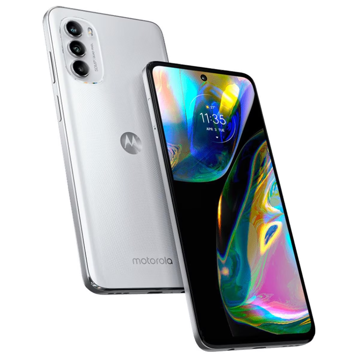 Celular Motorola Moto G82 6+128GB Color Blanco
