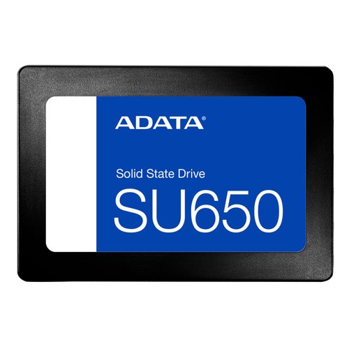 Unidad de Estado Solido SSD 2.5 120GB ADATA SU650 SATA III 520/450 MB/s ASU650SS-120GT-R 