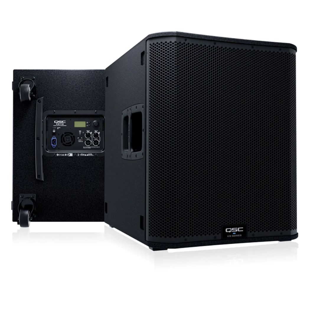 Subwoofer Activo QSC KS118 Clase D/18"/3600W/Omnidireccional