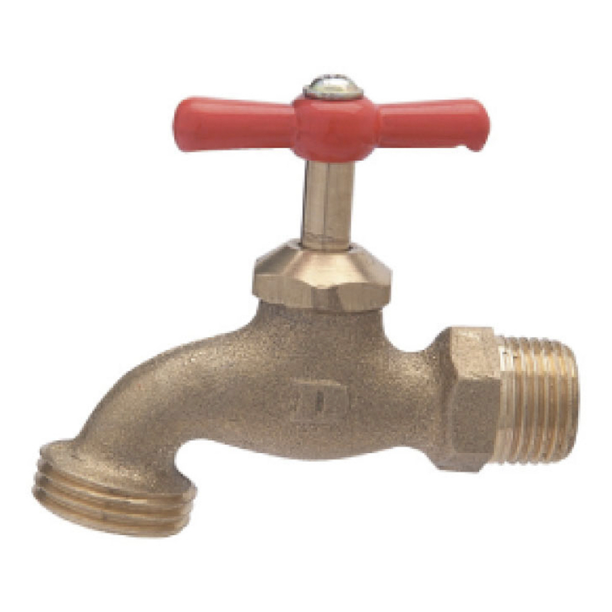 Llave Jardin 1/2 Compacta Bronce Dica 4119C