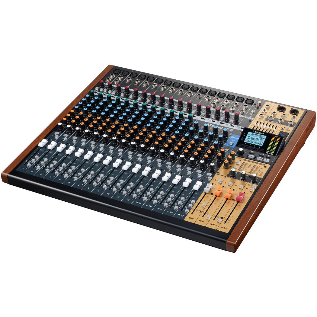 Mezcladora Pasiva TASCAM MODEL 24 Bluetooth/USB/22 Ch/MIDI