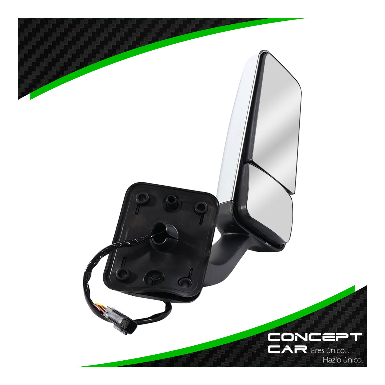 Espejo Lateral Freightliner Cascadia 08-17 Cromo Electrico