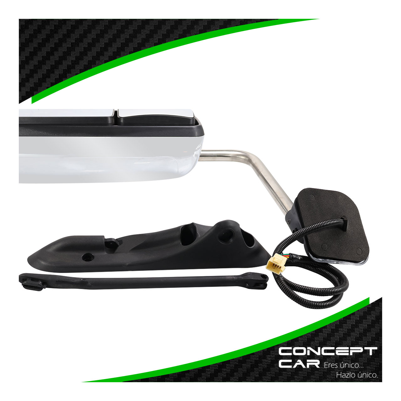 Par Espejo Lateral Direccional Led International Prostar Cromo