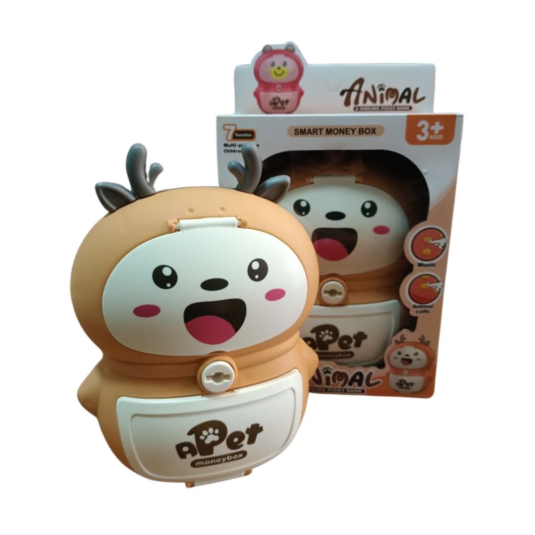 Alcancia eléctrica con sonido y contraseña 