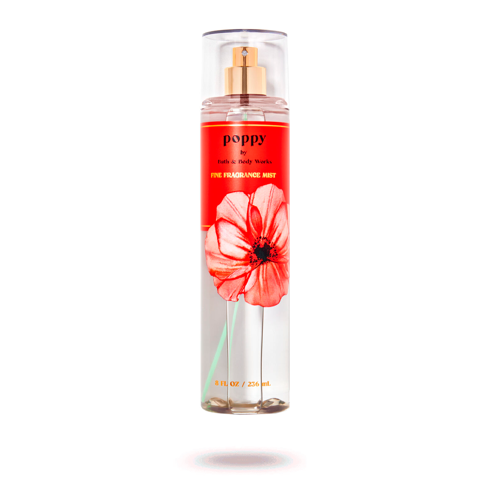 Bath & Body Works Poppy Body Mist 236 Ml Fragancia Para Damas.