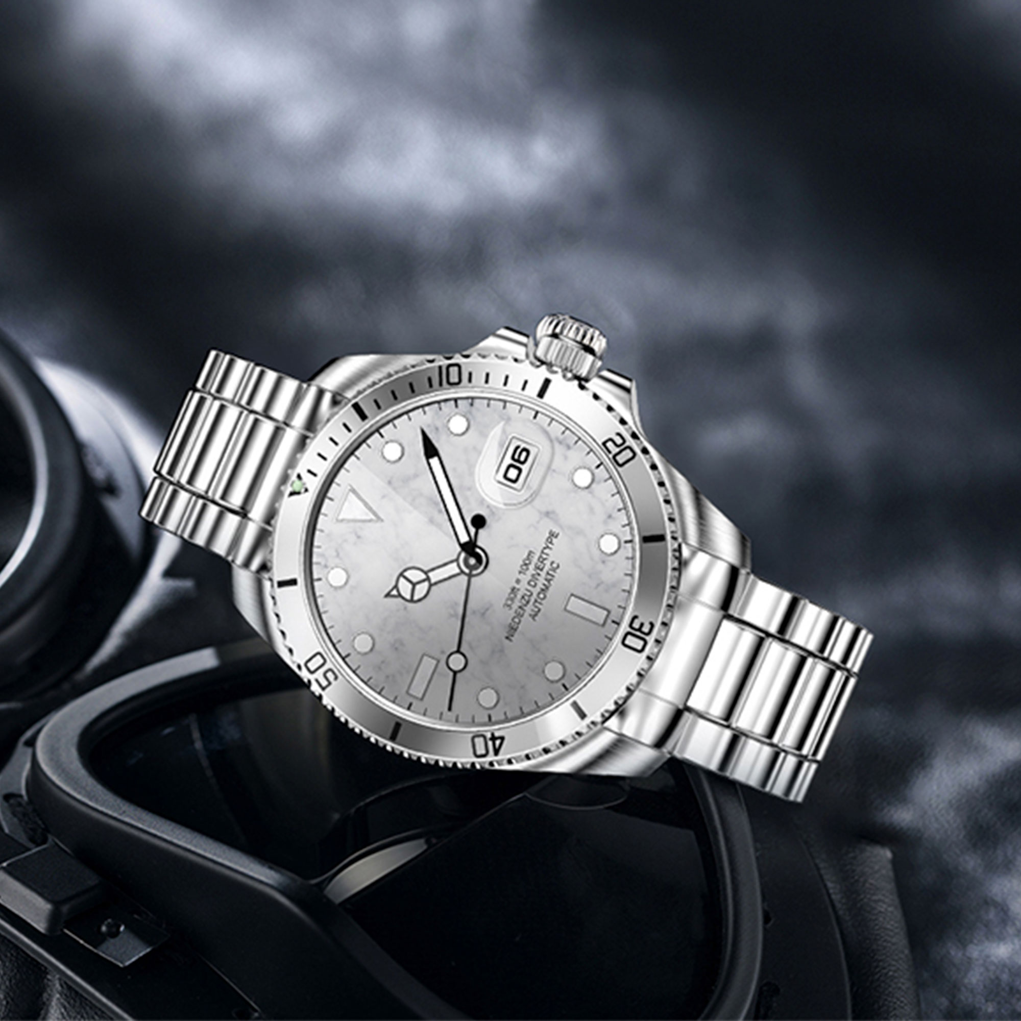 Reloj Smartwatch VAK C1 ACERO SUBMARINE NFC CRISTAL 3D