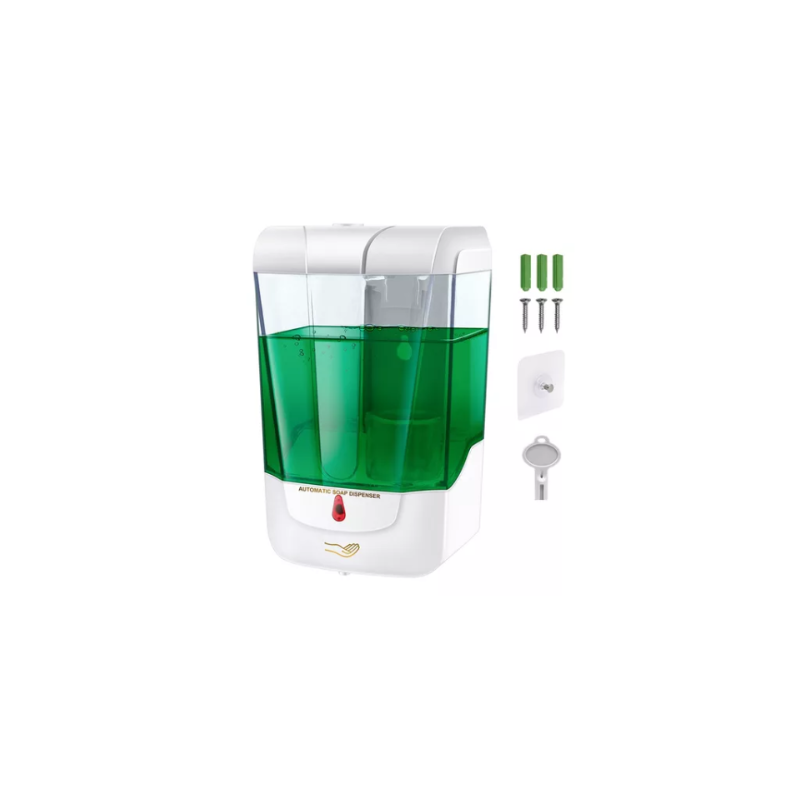 Dispensador Automático De Jabón, Gel Antibacteriano De 700ml.