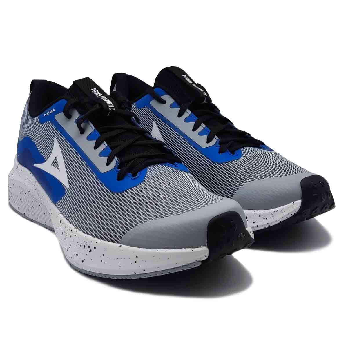 Tenis Pirma 4029 Azul Marino Gris Hombre Deportivos Runing Correr Atletismo