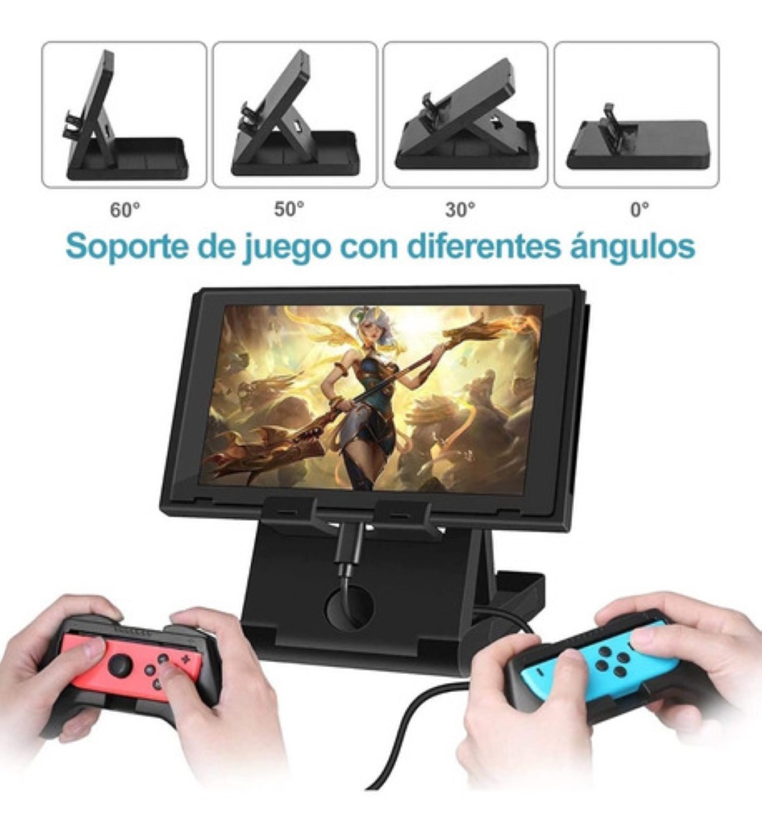 Kit De 25 Accesorios Funda Para Nintendo Switch Oled Estuche