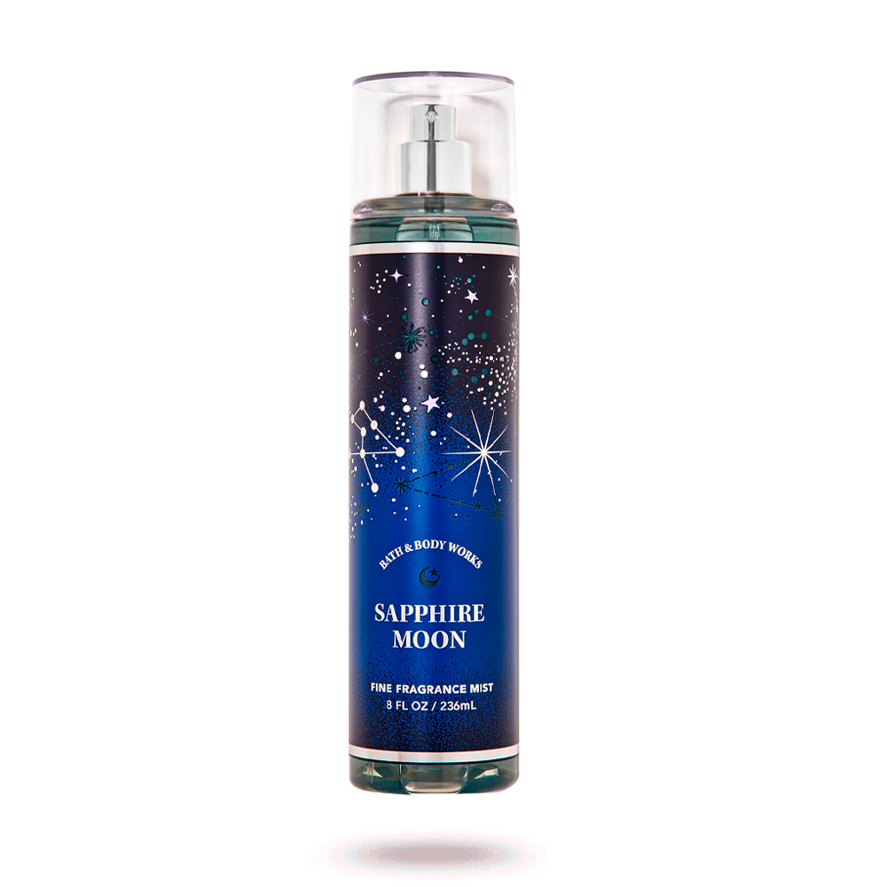 Bath & Body Works Sapphire Moon Body Mist 236 Ml Fragancia Perfume Para Mujer