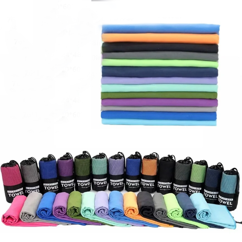 Toalla Baño Viaje De Microfibra De Secado Rápido 2 Paquetes