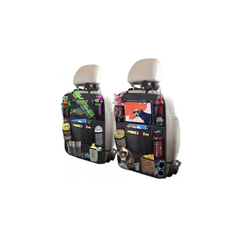 Organizador Para Asiento Trasero De Auto Universal 2 Piezas.