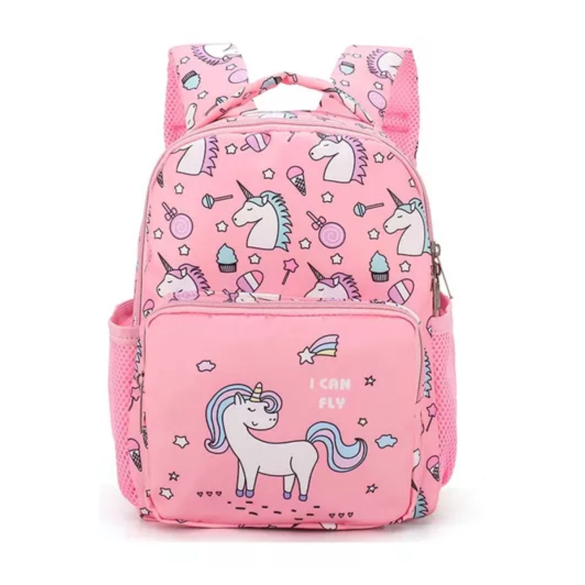 Mochilas Infantiles Mochila Escolar Mochila Kinder Niña rosa unicornio