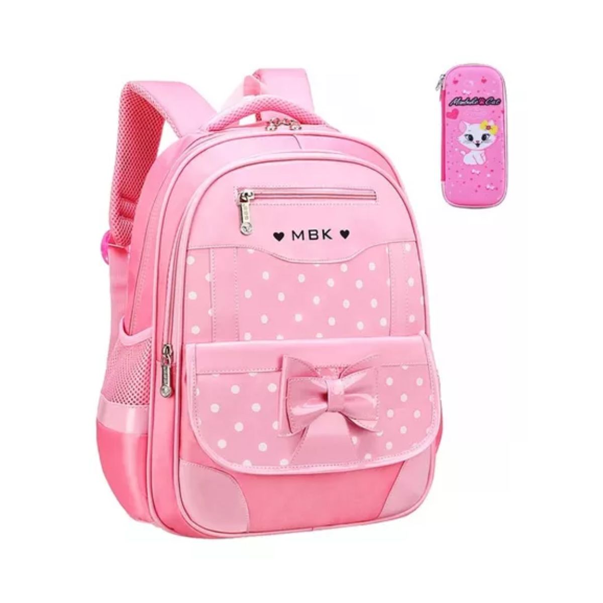 Mochila Escolar Kawaii De Niña, Primaria Infantil ROSA