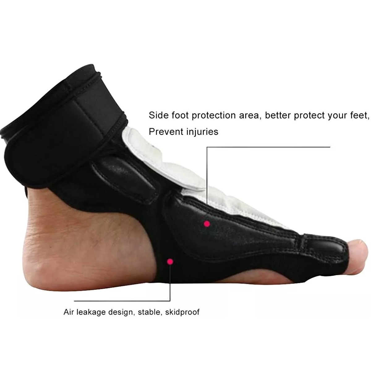 Protector De Pie De Boxeo Para Entrenamiento De Taekwondo M