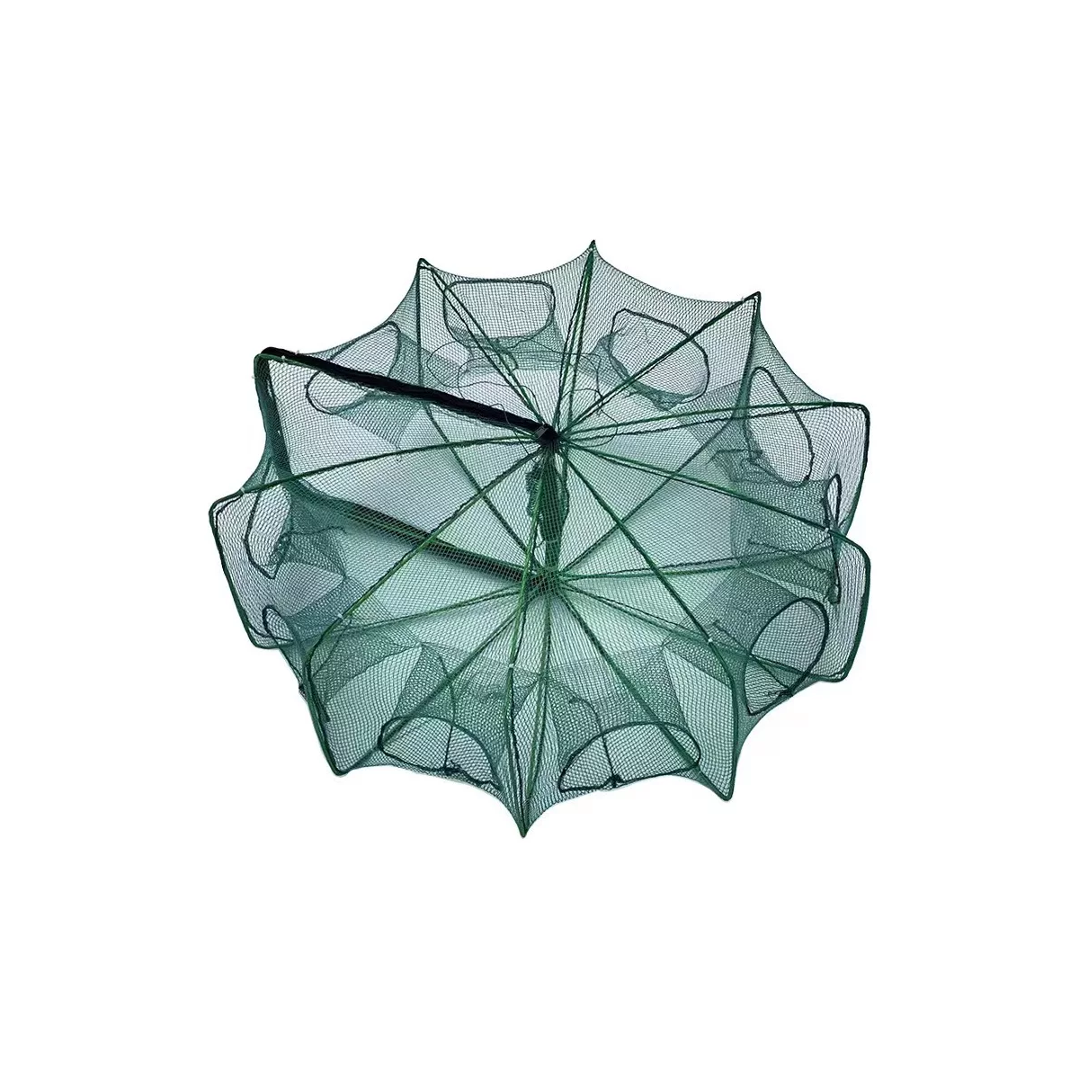 Trampa Plegable 10 Agujeros Red Pesca Cangrejos Peces Jaibas