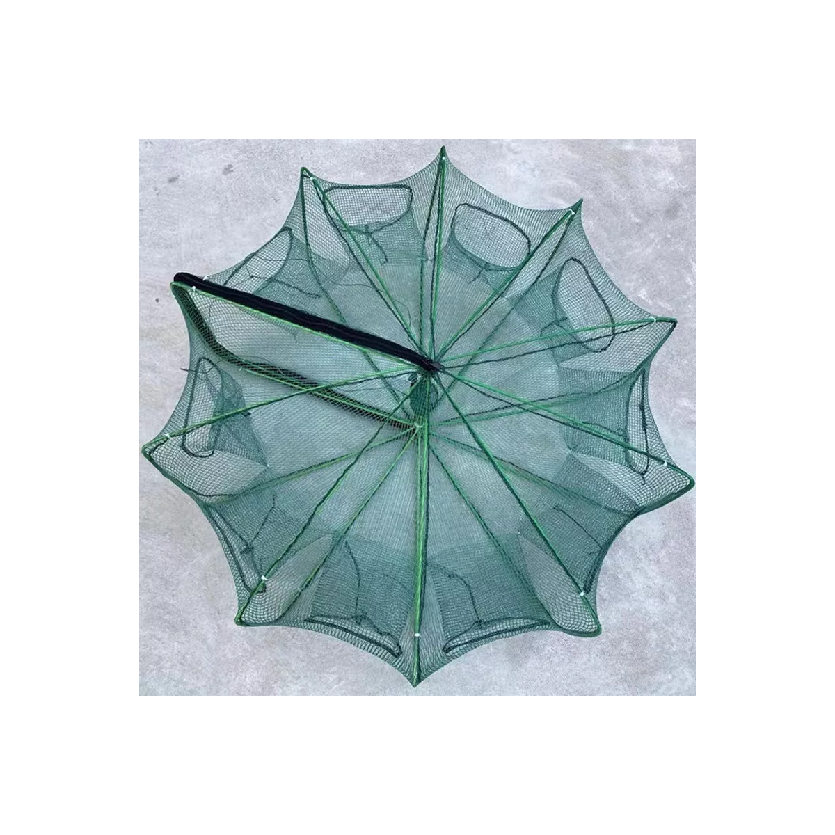 Trampa Plegable 10 Agujeros Red Pesca Cangrejos Peces Jaibas