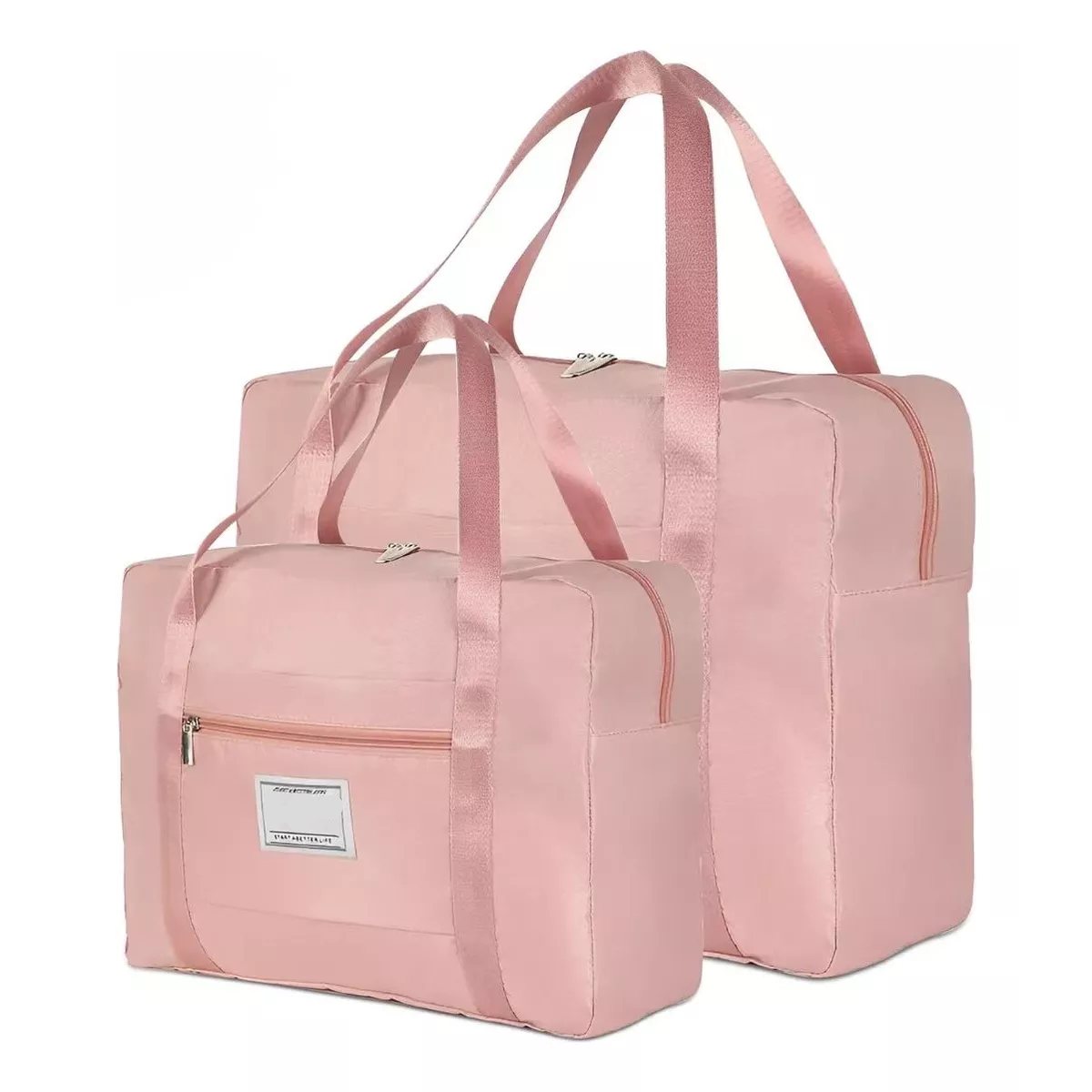 Maletas De Mano,maleta Deportiva,accesorios De Viaje,2piezas Rosa