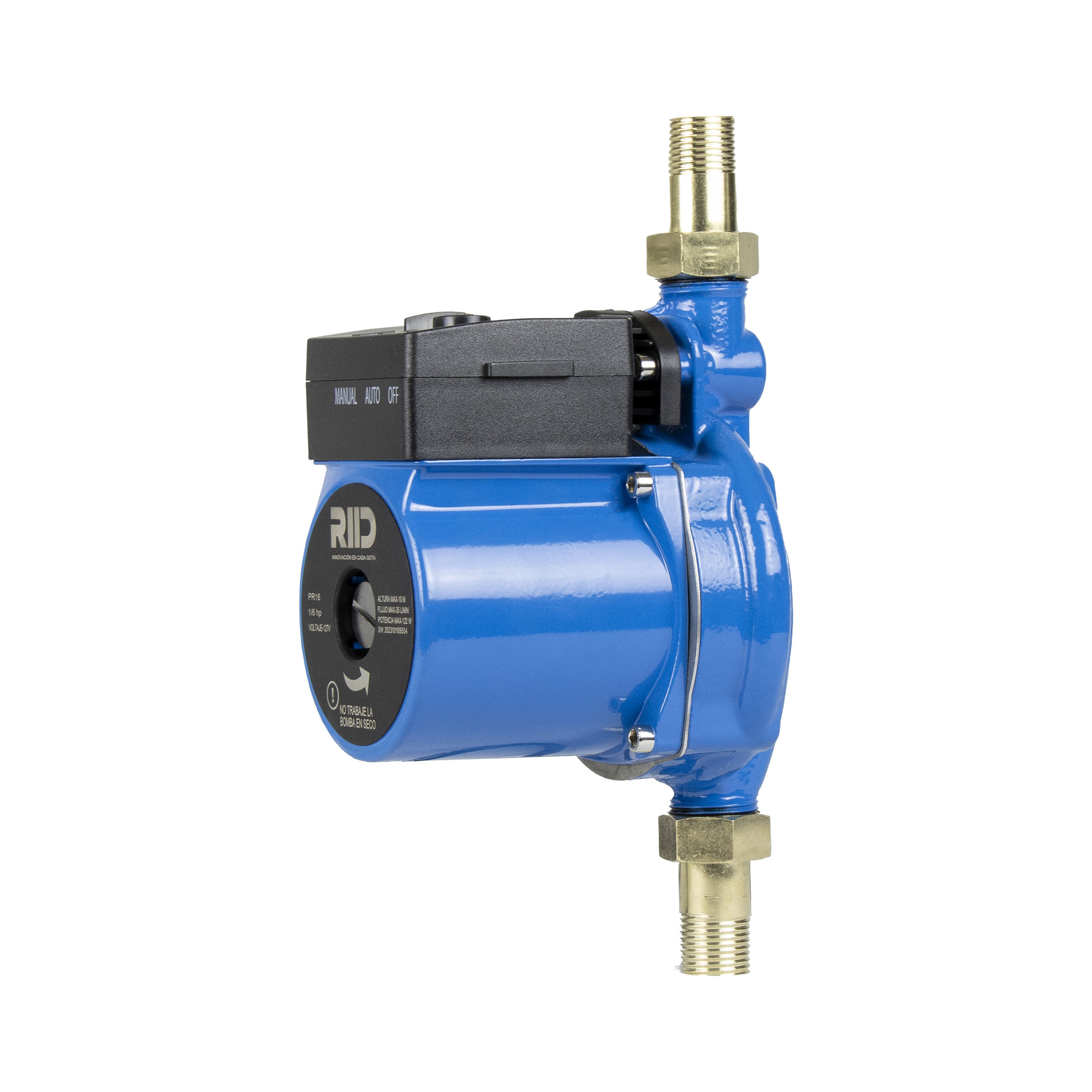 Bomba Presurizadora Aumenta la Presión del Agua (1/6 HP)