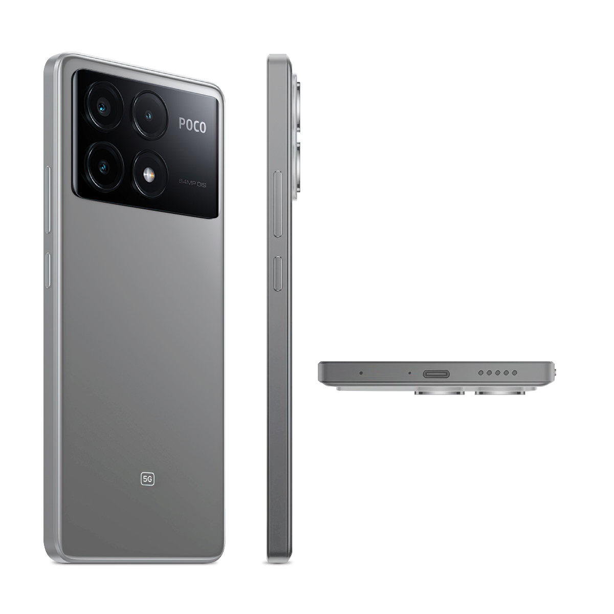 Celular Xiaomi Poco X6 Pro 5G Dimensity 12GB 512GB 6.67Pulg 2K Grey