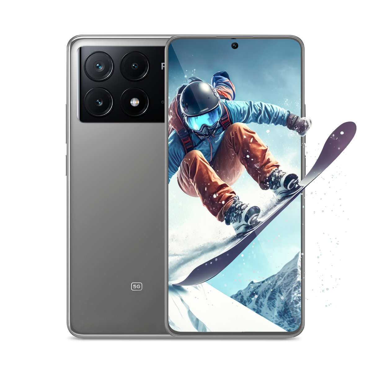 Celular Xiaomi Poco X6 Pro 5G Dimensity 12GB 512GB 6.67Pulg 2K Grey