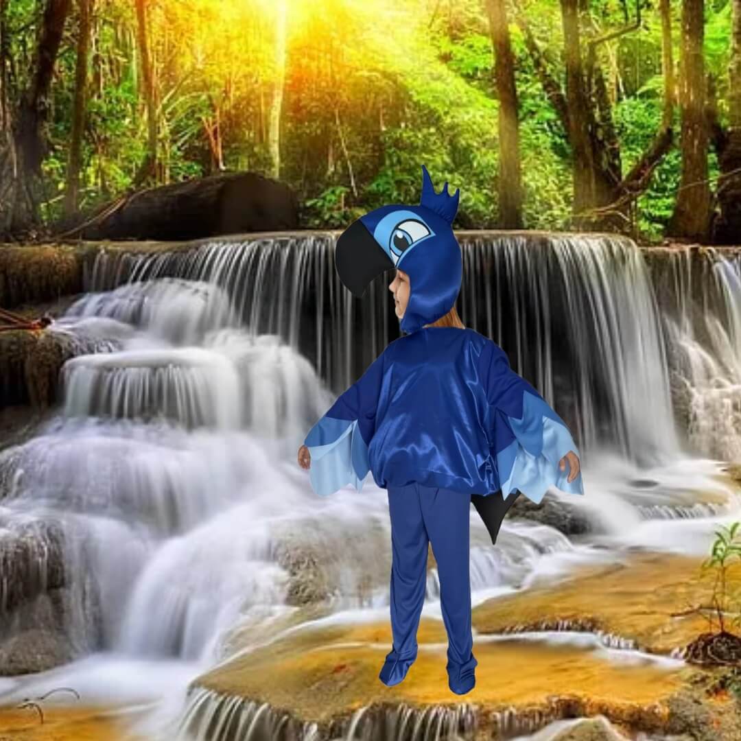 Disfraz Guacamaya - Disfraces Animales Primavera Pájaro Azul Traje Guacamayo Río