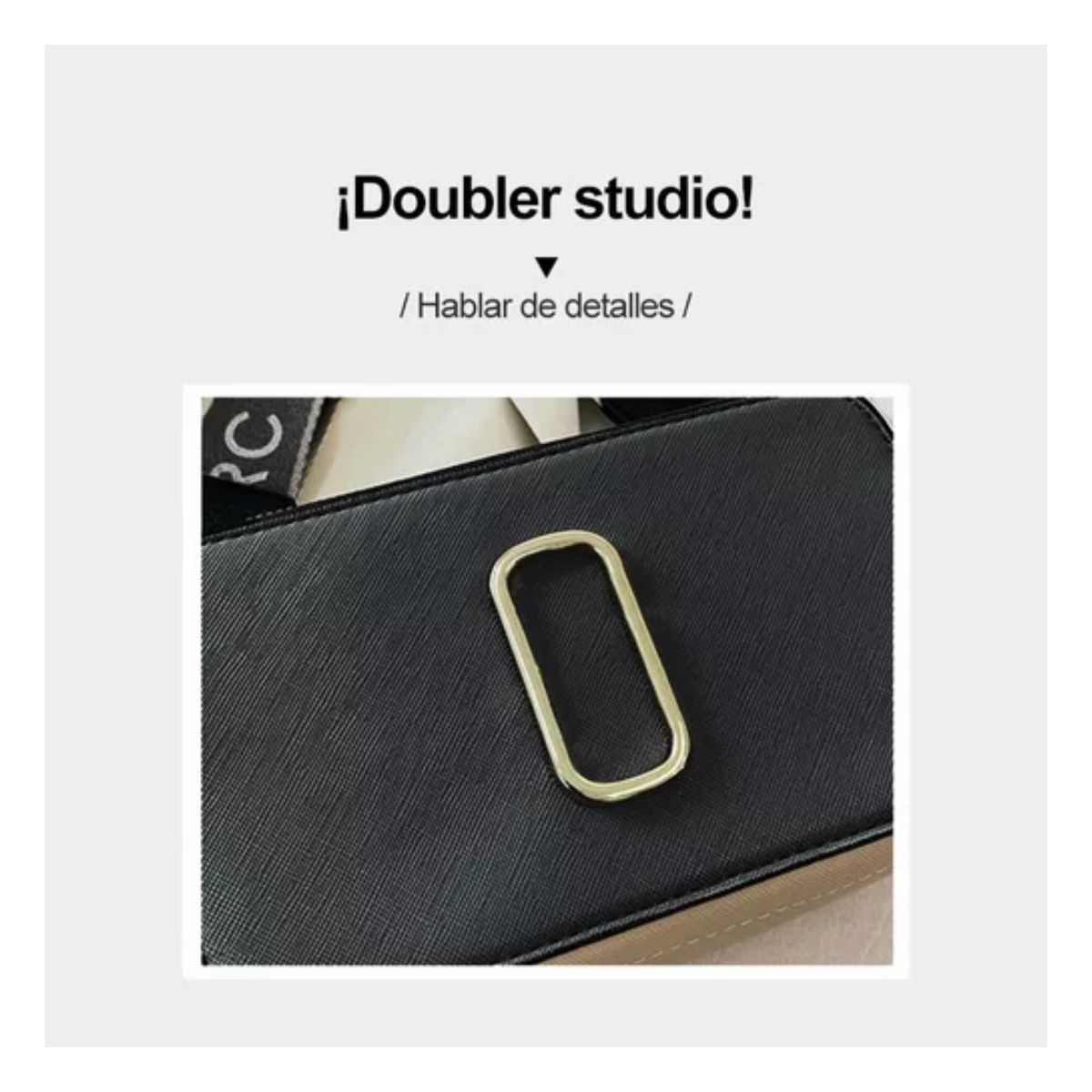 Bolsas Bandoleras Para Mujer Bolso De Hombro Dama Moda Negro