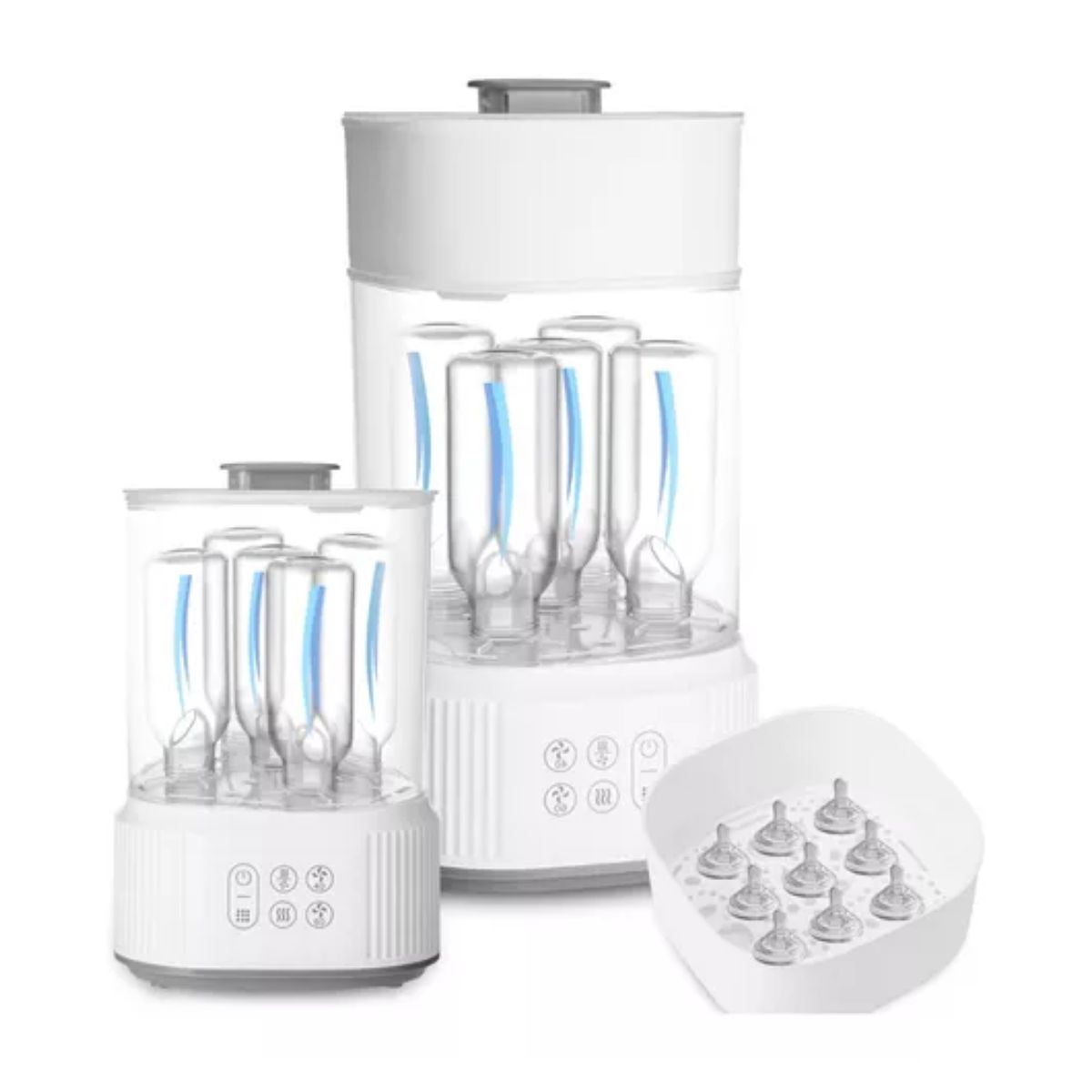 Esterilizador Biberones Calienta Biberones Secador 3 En 1 BLANCO