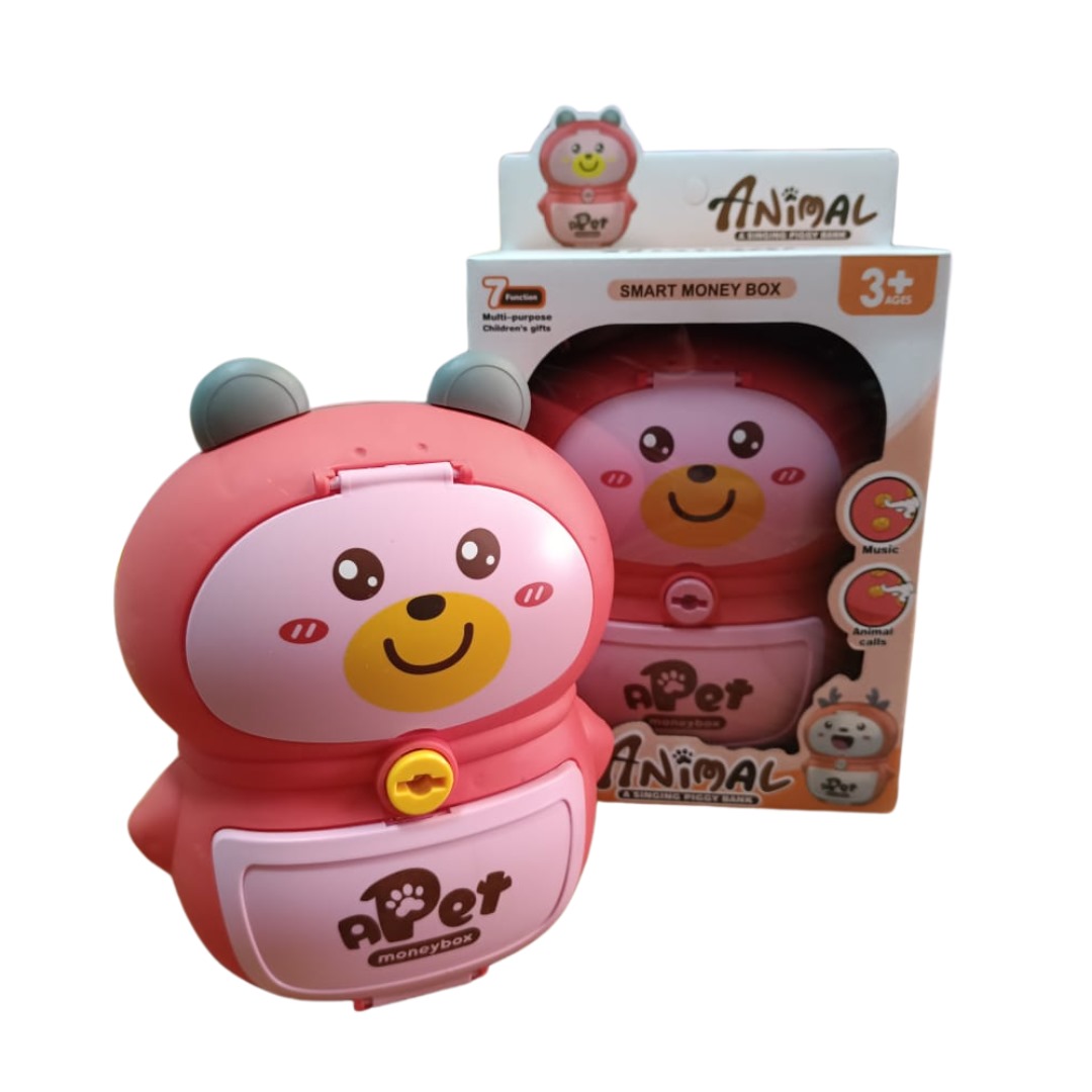 Alcancia eléctrica con sonido y contraseña 