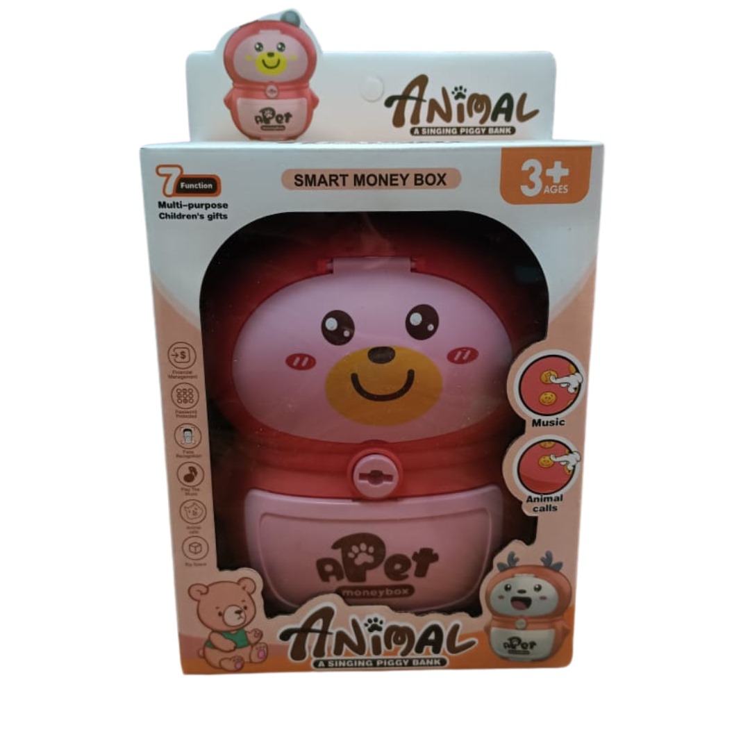 Alcancia eléctrica con sonido y contraseña 