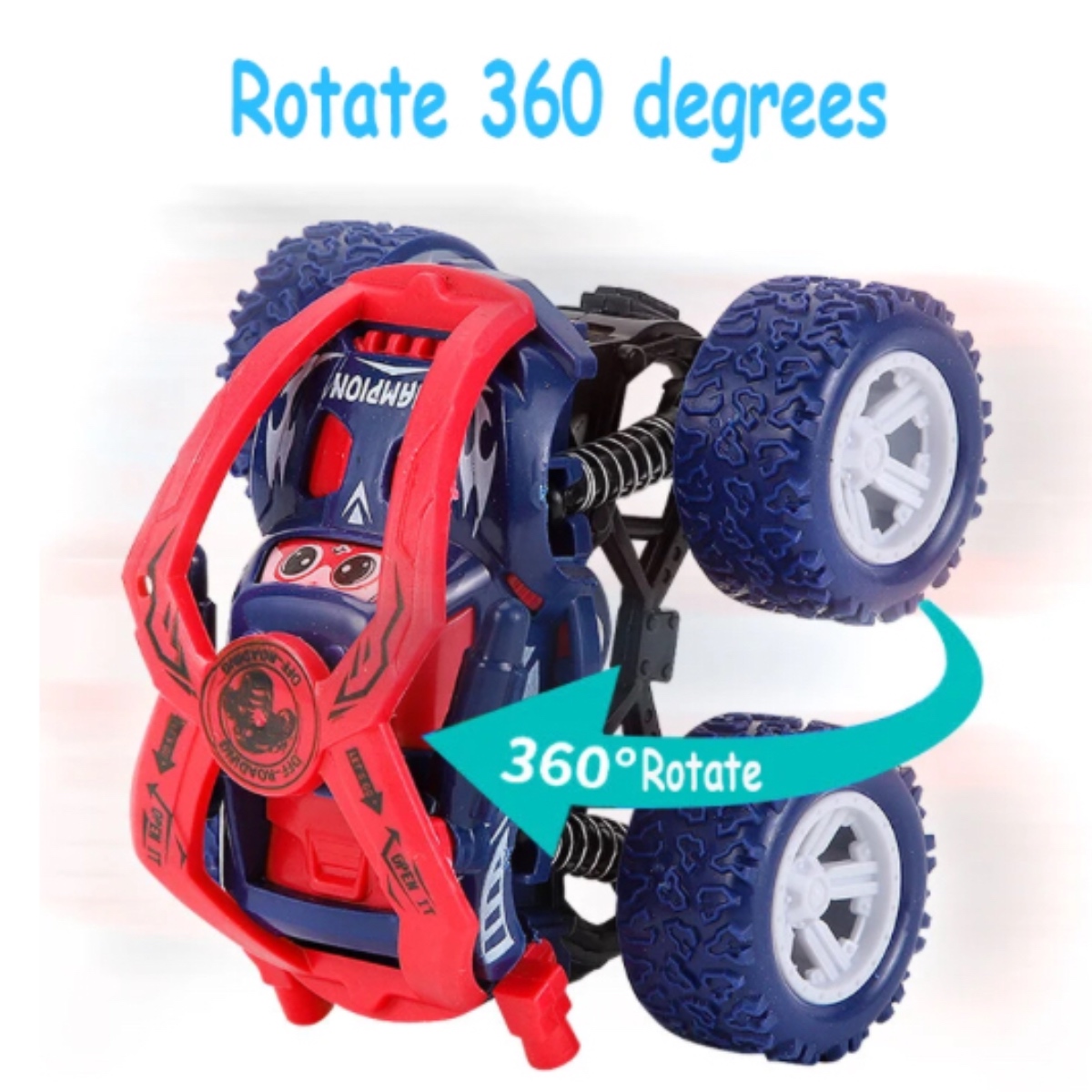 Camión Monster Truck Coche De Fricción Juguete 3pz