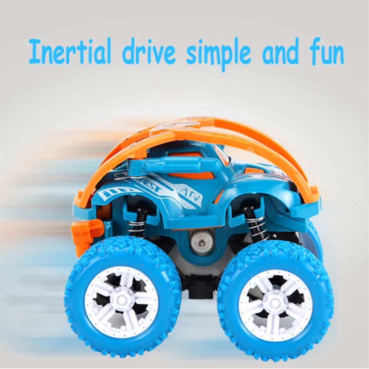 Camión Monster Truck Coche De Fricción Juguete 3pz