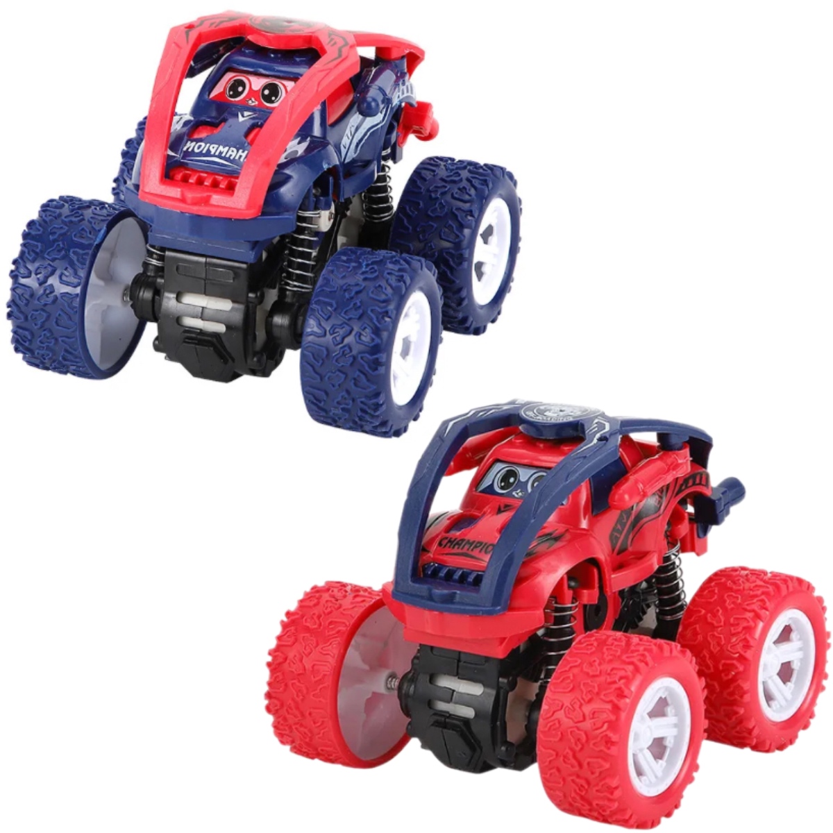 Camión Monster Truck Coche De Fricción Juguete 3pz