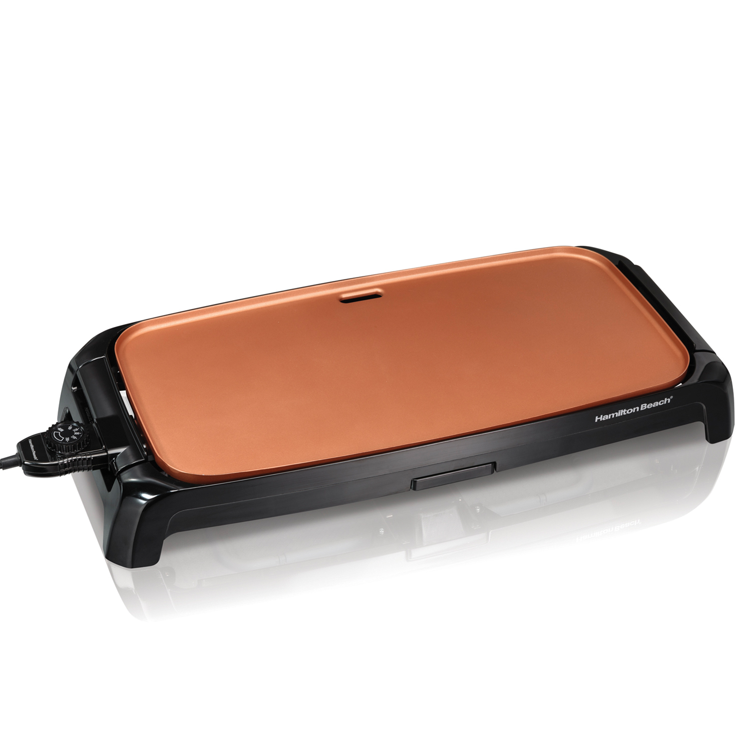 Parrilla Eléctrica Hamilton Beach 38519RK Antiadherente Negra 