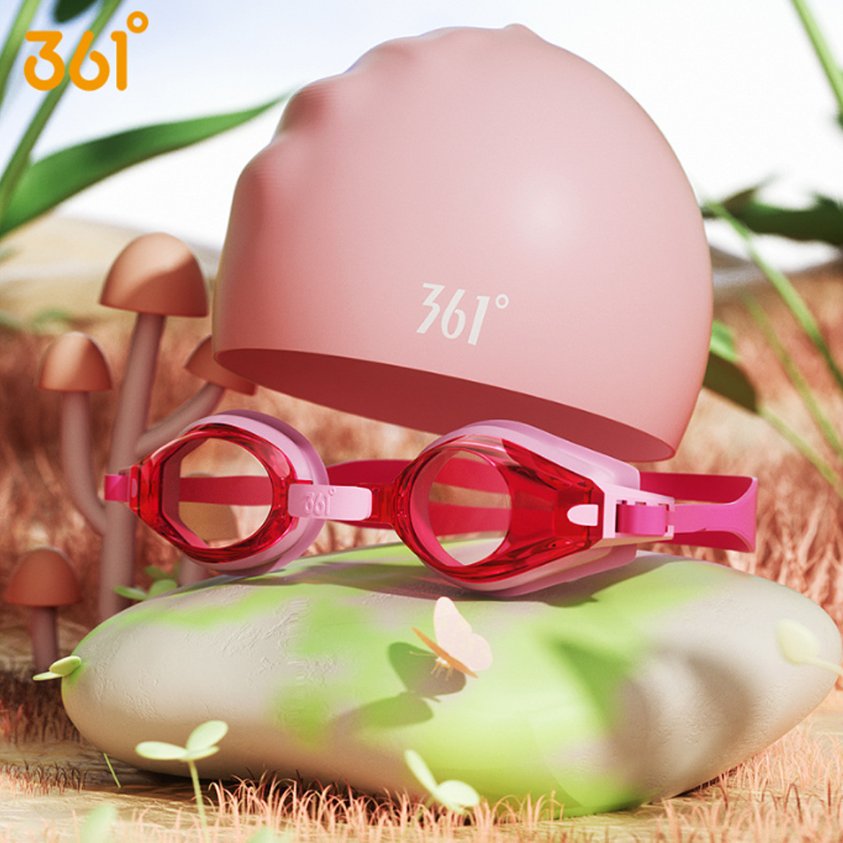 Goggles de Nado para Adultos - Rosa.